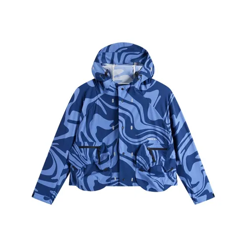 Phenix SKI Куртки и Пальто Женские Синие с Принт