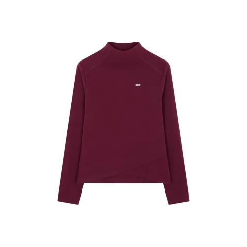 IHIMI T-рубашка Женская Ягодный Фиолетовый Красный