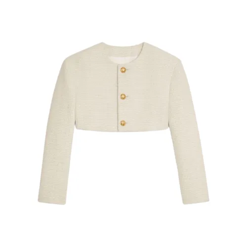 CELINE SS23 Куртки и Пальто Женские Бежевые