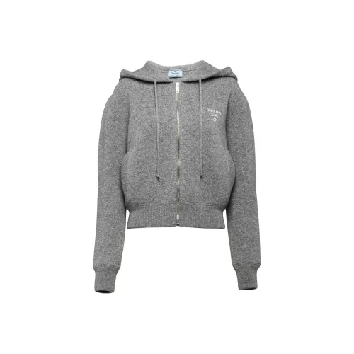 PRADA Серые Женские Куртки