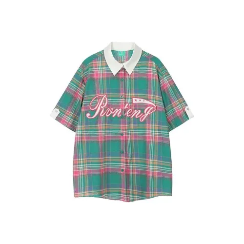 KEAB Зеленые Женские Рубашки