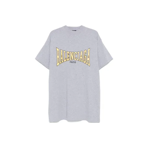 Balenciaga FW24 T Рубашка Женская Фотиния Серый