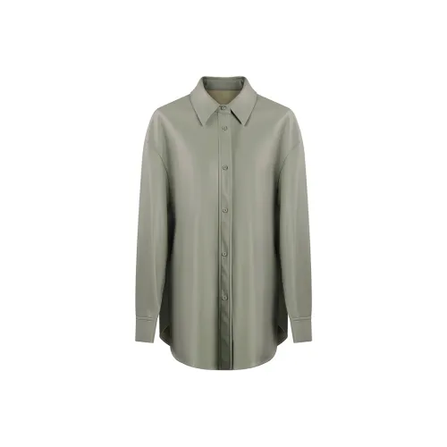 THE SEA LIFE Рубашка Женская Сияющий Зеленый