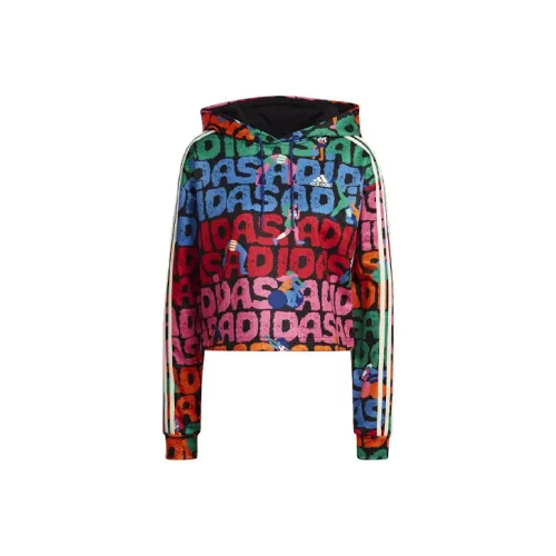 Adidas x FARM RIO 3 Stripes Hoodie Женский Черный