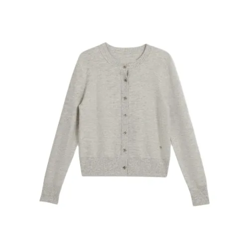 Yiner Трикотаж Женский Светло-Серебристый Серый