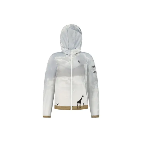 FILA Полный принт Женские Куртки