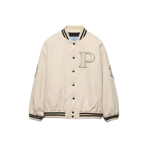 PRADA Сливочный Женский Куртки