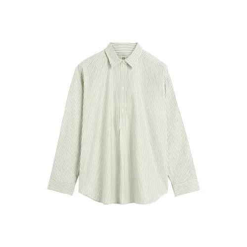 TOTEME PS24 Рубашка Женская Бежевая Желтая