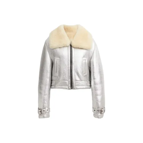 COACH Серебряные Женские Куртки