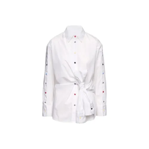 GAP Harlem's Fashion Row Collaboration Белые Женские Рубашки