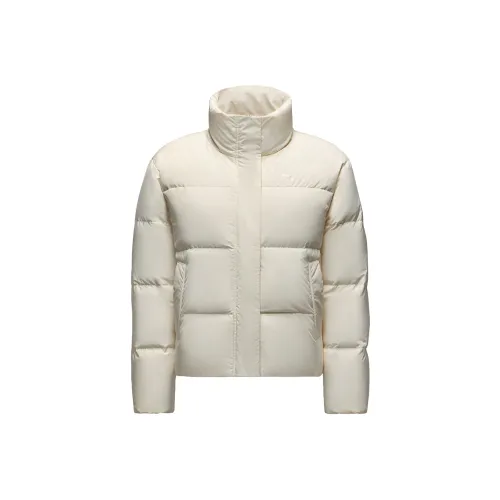 ANTA Пуховик Женские Ванильный Экрю