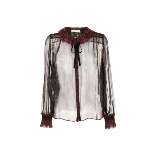 Ulla Johnson Рубашка Женская Красно-Коричневая