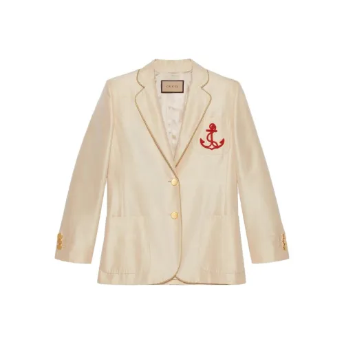 GUCCI Куртки и Пальто Женские Айвори