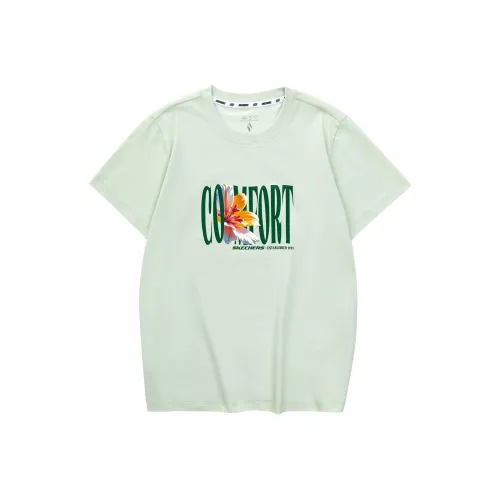 Skechers GODRI Sports Alliance Collection Стандартная футболка Женская Лилия Зеленая