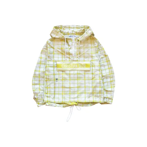 DIOR FW22 Куртки и Пальто Женские Светло-Желтые