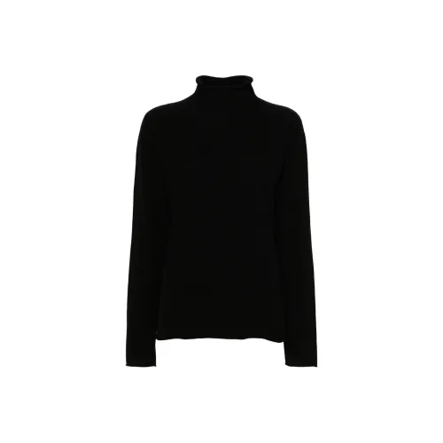 JIL SANDER Чернильно-черный Женские кашемировые свитеры