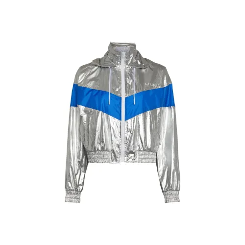 CELINE Серебряные Женские Куртки