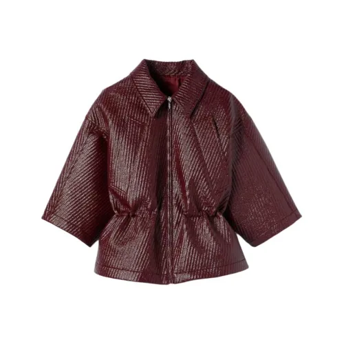 GUCCI SS25 Куртки и Пальто Женские Красные