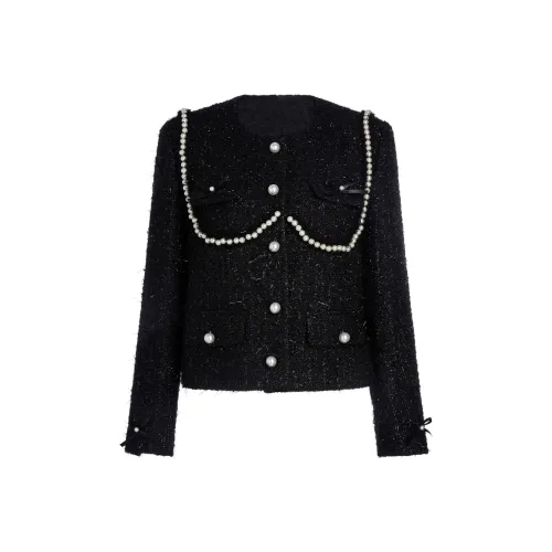 CHICCO MAO Куртки Пальто Женские Черный