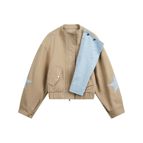 JIKOO Куртки и Пальто Женские Хаки