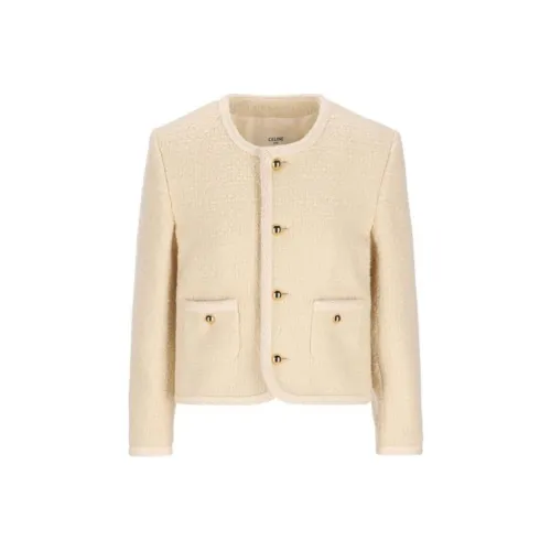 CELINE Куртки и Пальто Женские Бежевые