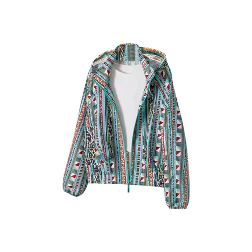 TOUCH Куртки Пальто Женские Красный Зеленый Многоцветный