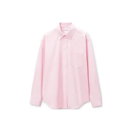 Alexander Wang SS24 Рубашка Женская Розовая