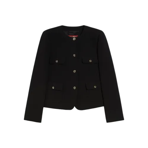 MaxMara Studio Куртки и Пальто Женские Черные