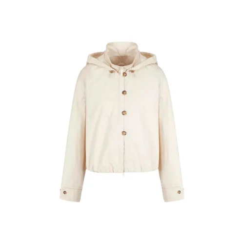 EMPORIO ARMANI Куртки и Пальто Женские Бежевые