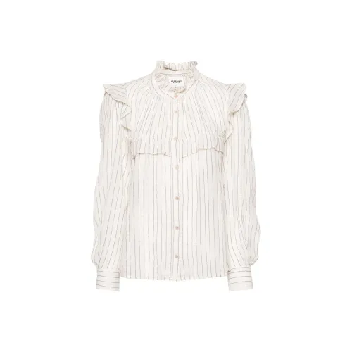 ISABEL MARANT ETOILE Рубашка Женская Светлый Бежевый