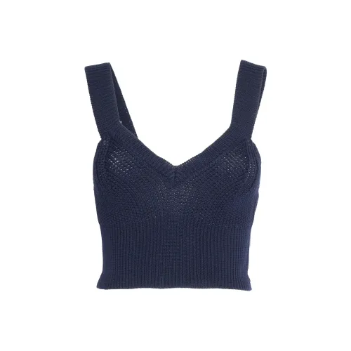 BALLANTYNE Топ на бретелях Женский Синий