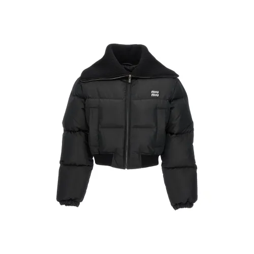 MIU MIU SS23 Куртки и Пальто Женские Черный