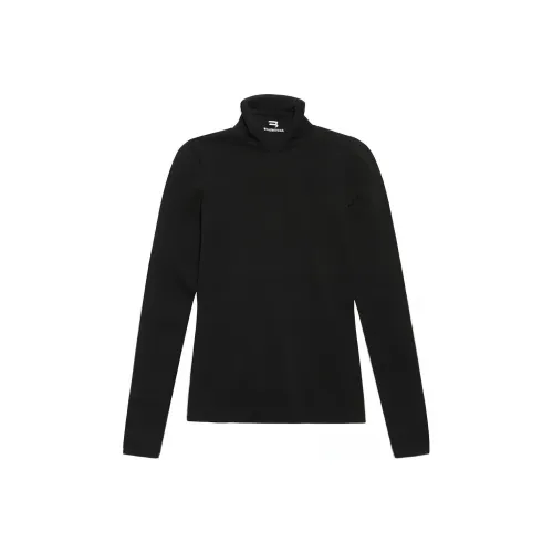 Balenciaga Свитшот Стандартный крой Женский Черный
