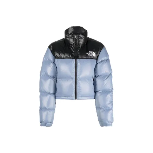 The North Face Nuptse Пуховик Зимний Женский Темно-синий