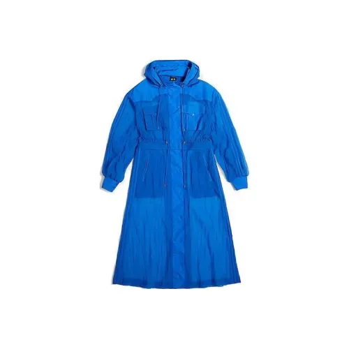 Adidas Светящиеся синие женские куртки