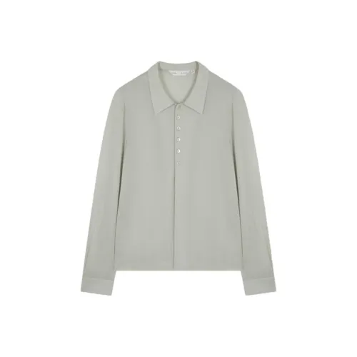 IHIMI Аква-зеленые Женские Рубашки