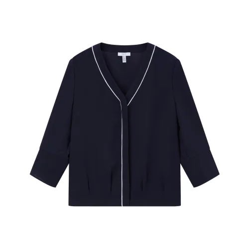 FINITY Темно-синие Женские Рубашки