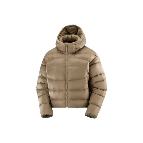 SALOMON OUTLINE NOVELTY Пуховик Женский Светло-Коричневый