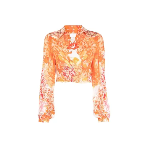 Camilla Апельсин Женские Рубашки