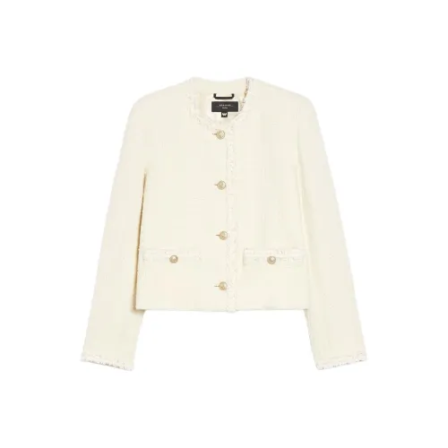 WEEKEND MaxMara SS25 Куртки и Пальто Женские Бежевые