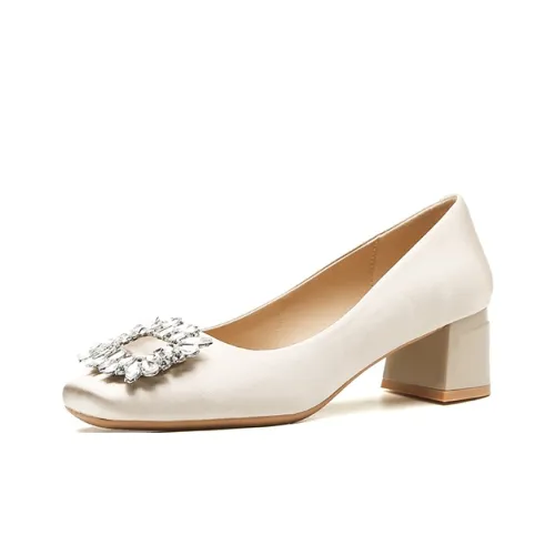 Bamiti Грубый каблук Высокие каблуки 5 см Женские