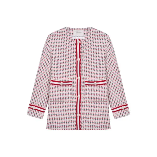 Maje Куртки и Пальто Женские Светлый Умбра