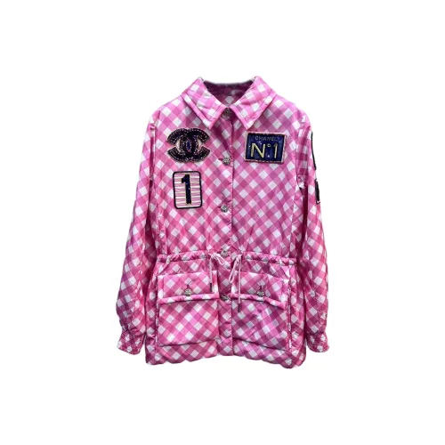 CHANEL Куртки и Пальто Женские Розовые