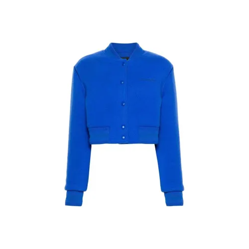 GIVENCHY SS24 Куртки Пальто Женские Ирис Синий Цвет