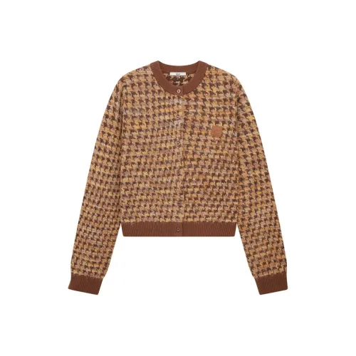 D'zzit Рыжевато-коричневый Женский Трикотаж