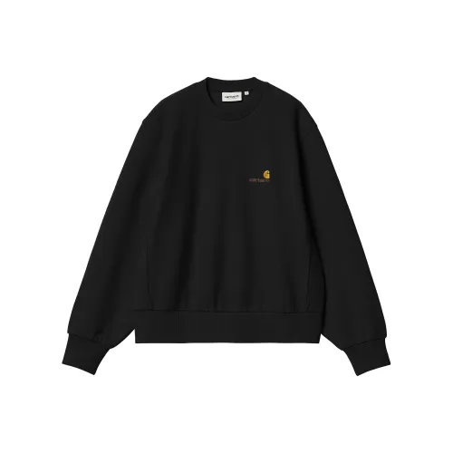 Carhartt WIP W' American Script Sweat Свитшот Женский Черный