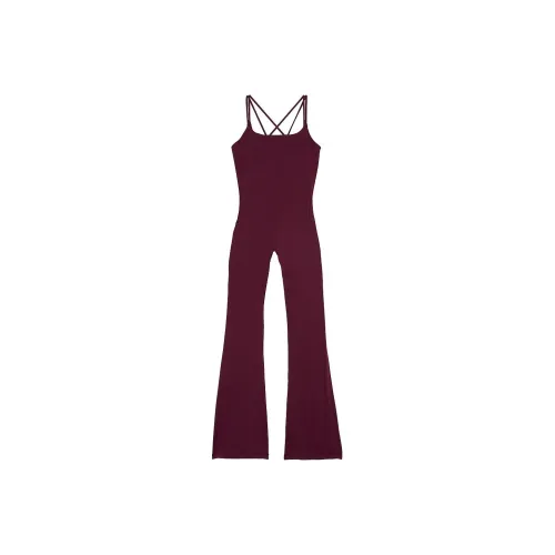 Victoria's Secret Розовый Relay FLARE Onesie Дикий Розовый Комбинезон Женские Дикий Розовый