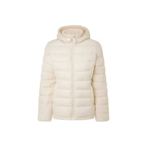 Pepe Jeans Куртки Пальто Женские Белые