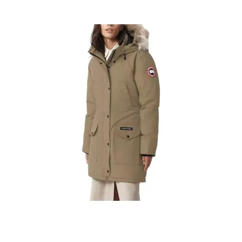 Canada Goose Trillium пуховик Parka пальто женское рыжевато-коричневый