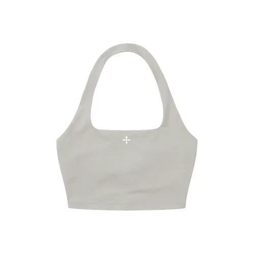 SMFK Топ на бретелях Женский Пыльно-серый